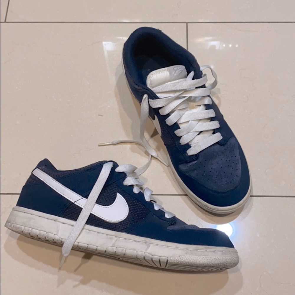 White & Blue Men’s Nike Sneakers